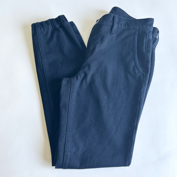 Vince Navy Denim Polyester Cotton Logger Jeans size 26 - Picture 2 of 16